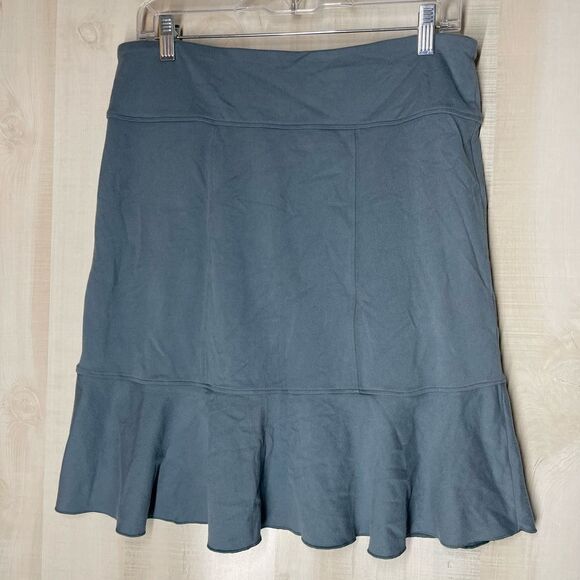 Athleta blue skirt with ruffle, size medium - Picture 6 of 15